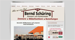 Desktop Screenshot of bernd-schuering.de